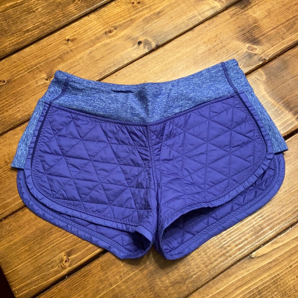 Lululemon insulated running shorts